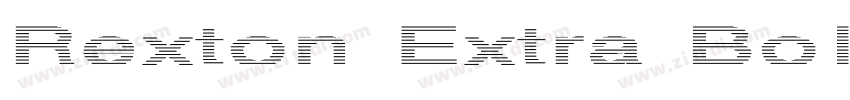 Rexton Extra Bold Ex字体转换 Rexton Extra Bold Ex字体转换